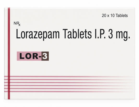 LORAZEPAM 3mg