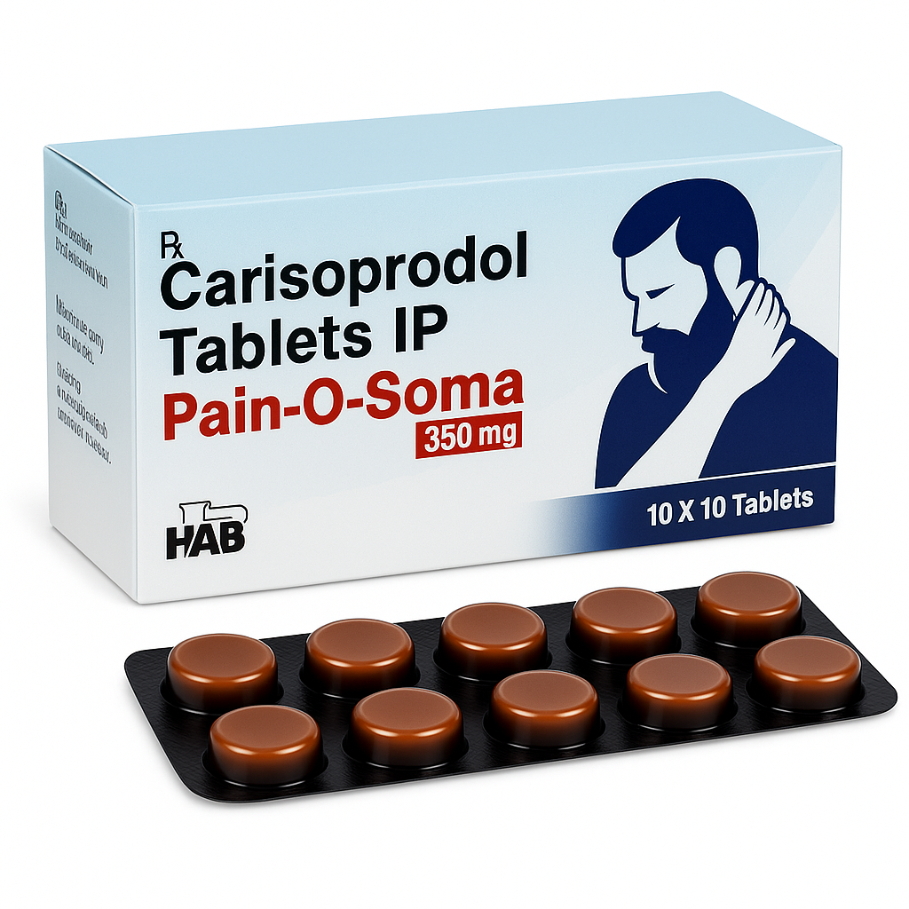 CARISOPRODOL 350mg - PAIN-O-SOMA