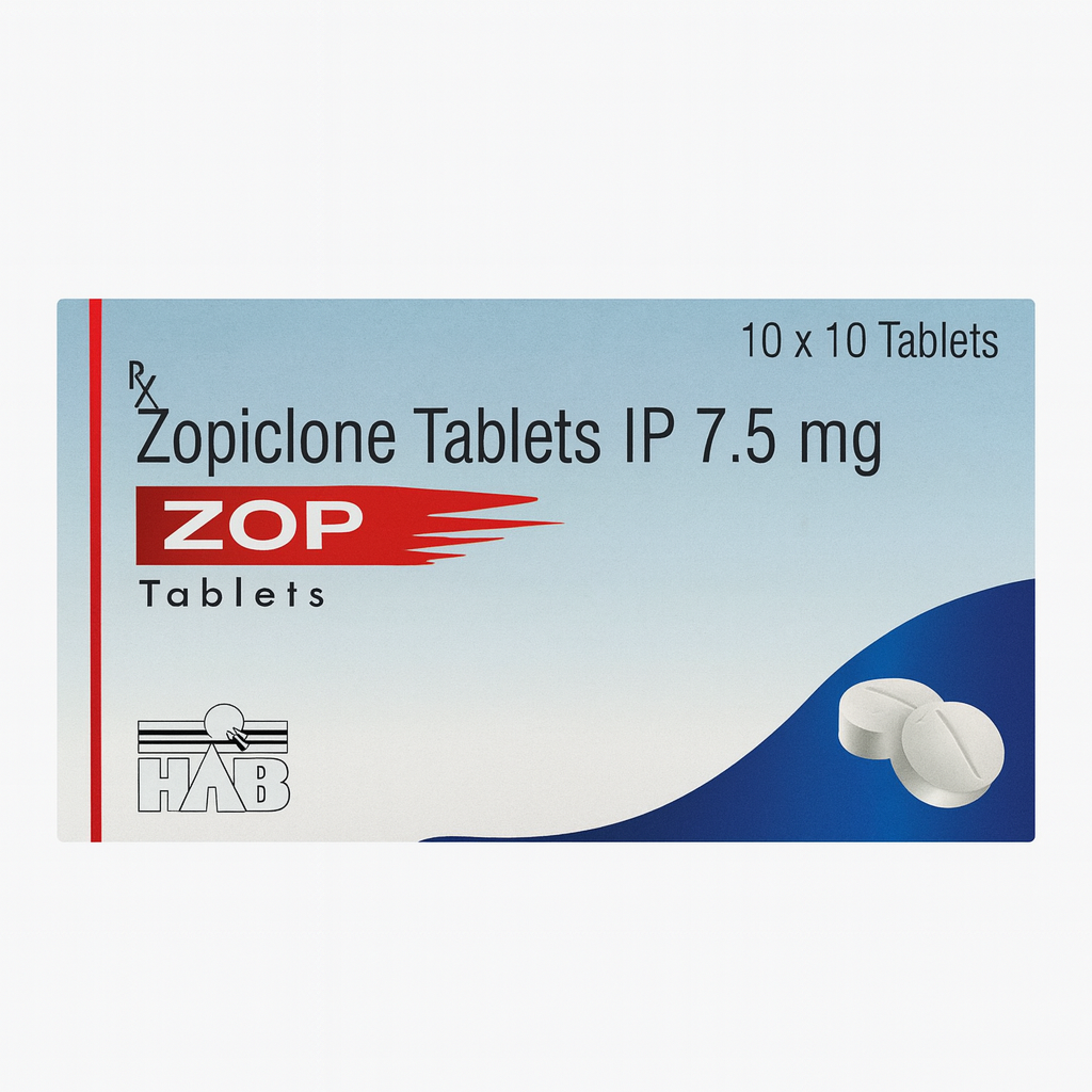ZOPICLONE WHITE 7.5mg